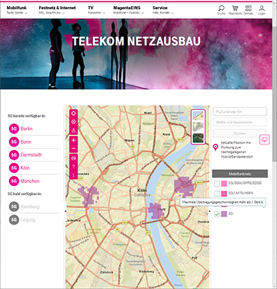 Telekom 5G - Köln