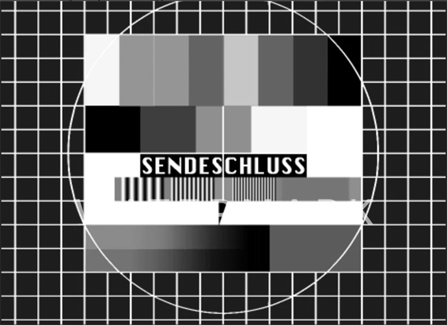 Sendeschluss