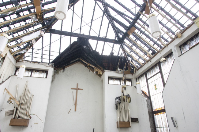 Ulrich Simons - NAK Moreller Weg - Dachstuhlbrand