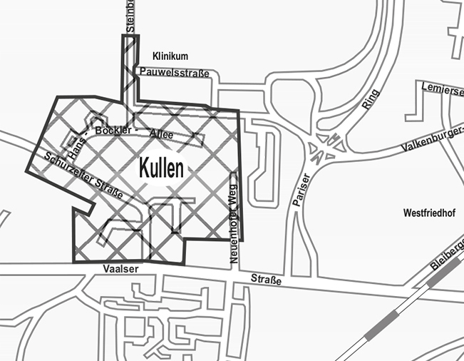 Bewohnerparkzone Kullen