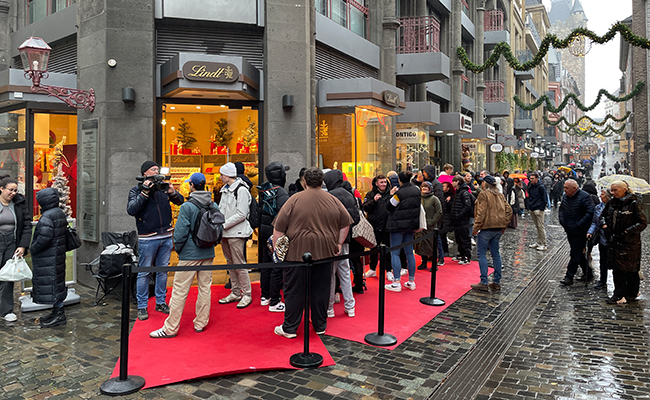 Lindt-Filiale Kr&auml;merstra&szlig;e