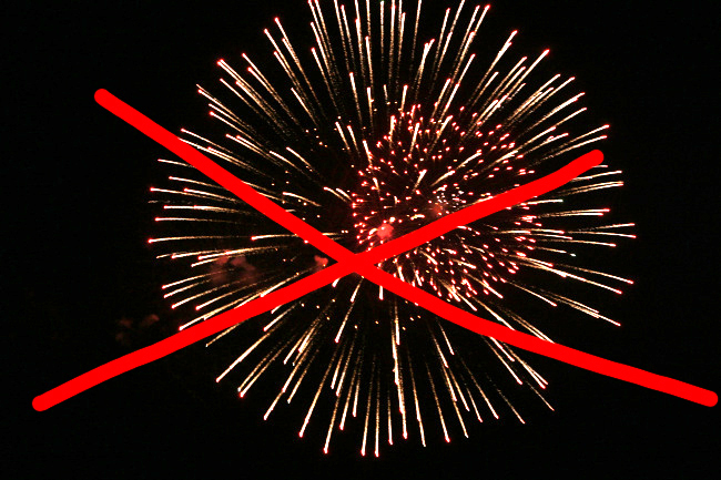 Feuerwerksverbot