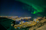 Polarnacht Tromsö Nordlicht