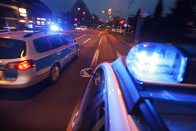 Polizei - Blaulichtfahrt