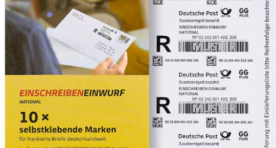 Einwurfeinschreiben