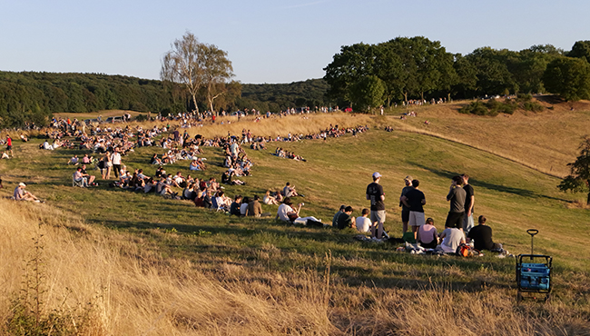Sonnenfinsternis am Dreiländerweg